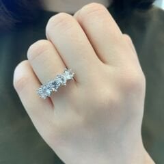 Beştaş Gümüş Yüzük Prenses Kesim