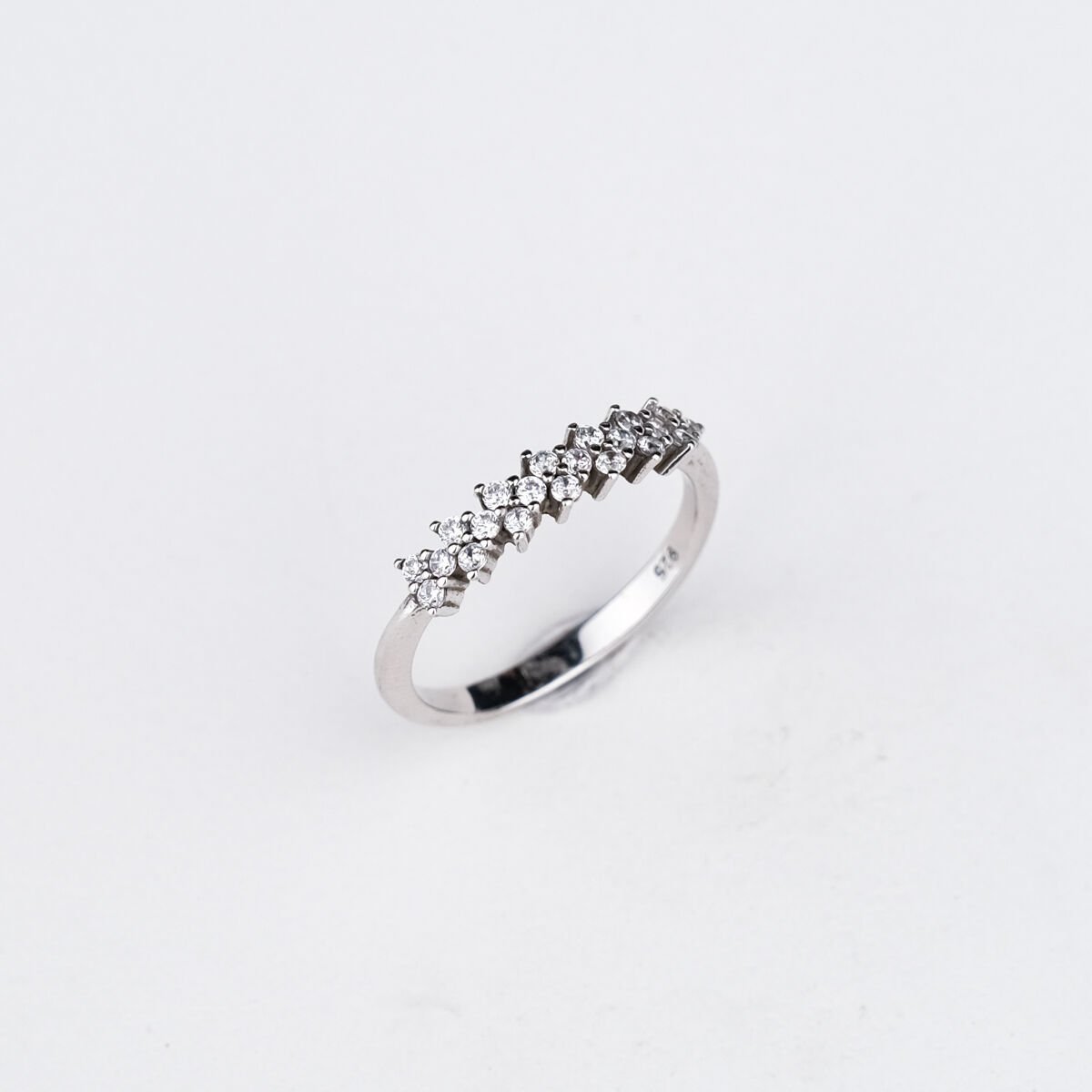 Zikzak Gümüş Yüzük