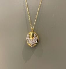 Anka Kuşu Anı Gümüş Kolye