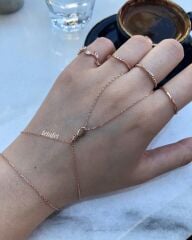 Ananas Minimal Gümüş Şahmeran