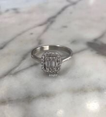 Baget Tektaş Yüzük (Düz)