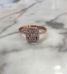 Baget Tektaş Yüzük Rose