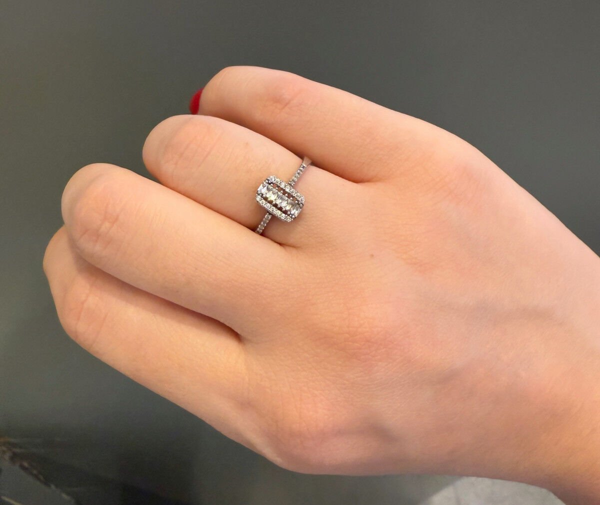 Baget Trend Gümüş Yüzük