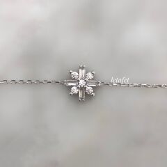 Baget Zarif Çiçek Bileklik