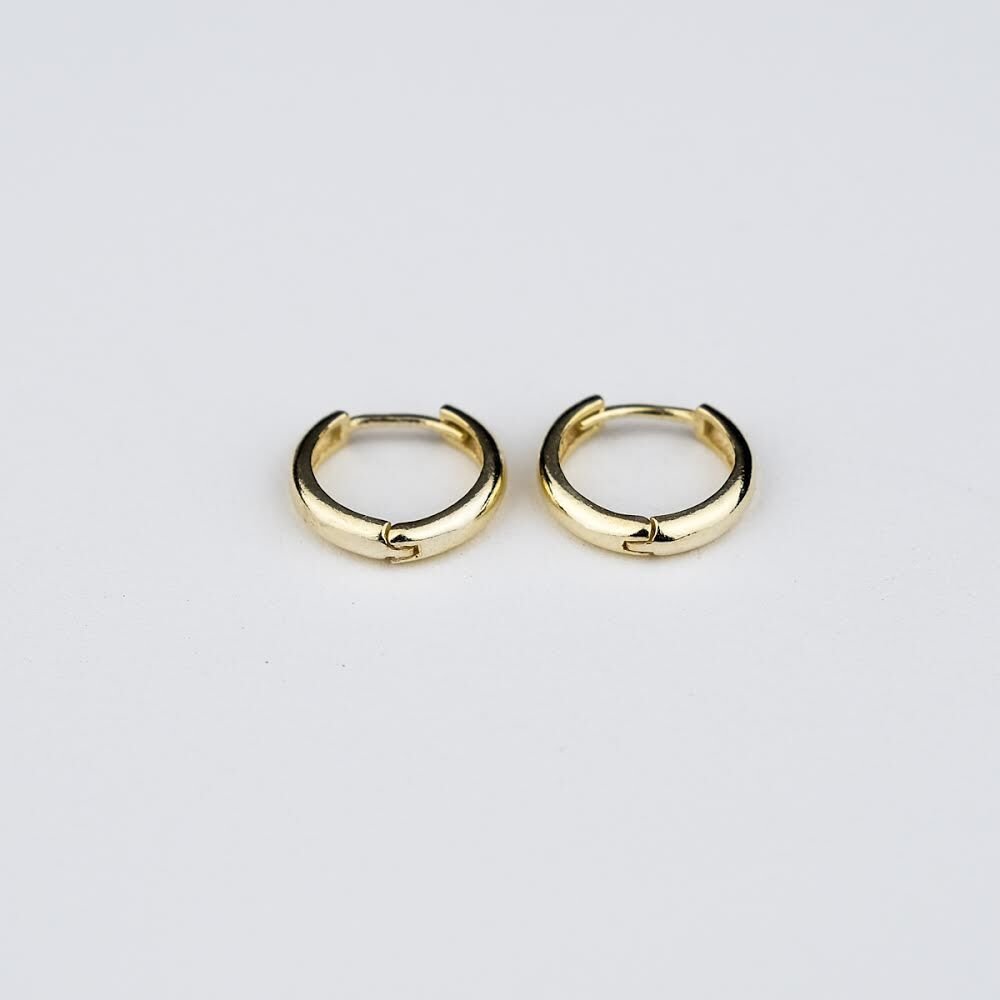 Bombeli Halka Küpe Gold 2 Boy