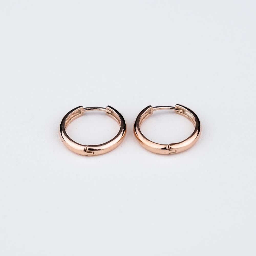 Bombeli Halka Küpe Rose 3 Boy