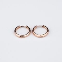 Bombeli Halka Küpe Rose 3 Boy