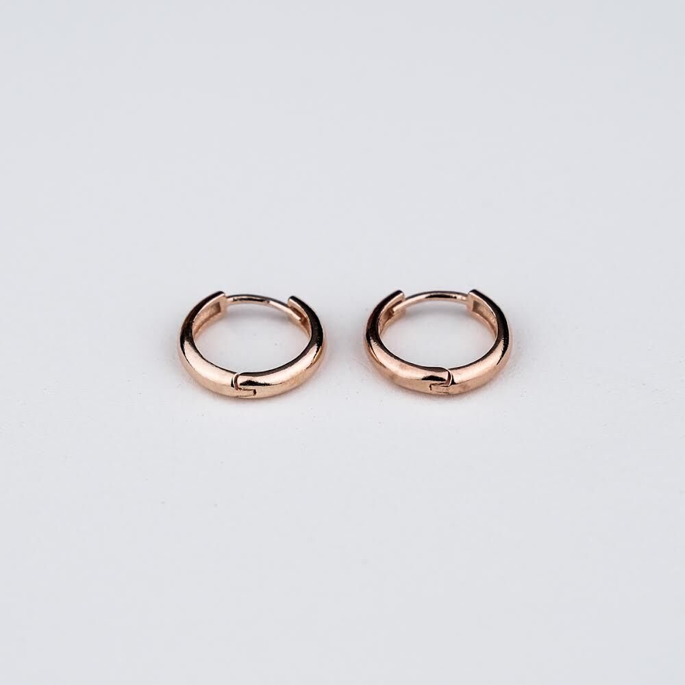 Bombeli Halka Küpe Rose 2 Boy