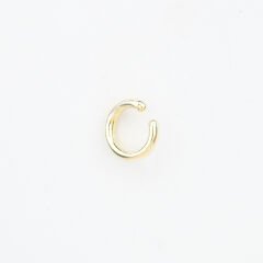 Bombeli Gümüş Kıkırdak Küpe