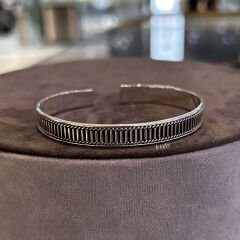 Desenli Gümüş Kelepçe