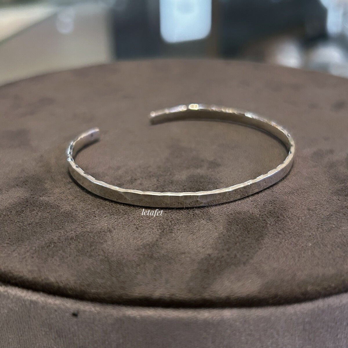 Dövme Gümüş Kelepçe