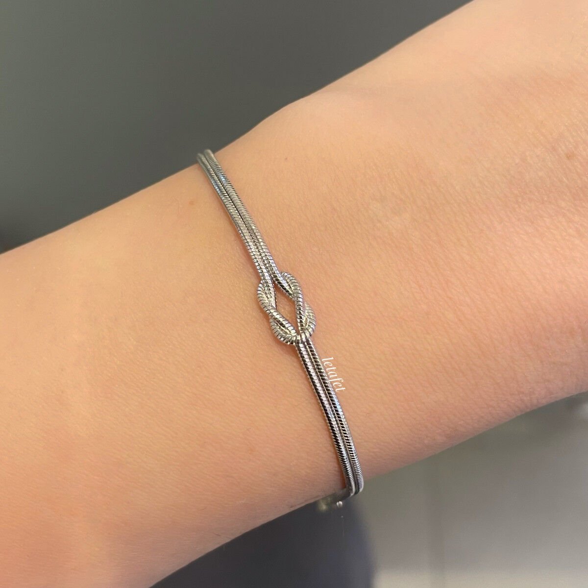 Düğüm Gümüş Bileklik