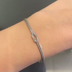 Düğüm Gümüş Bileklik