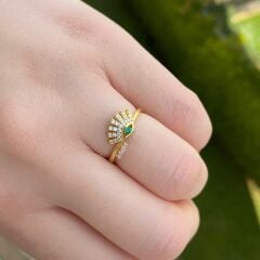 Göz Gümüş Yüzük Yeni