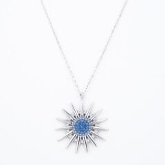 Güneş Kolye Mavi