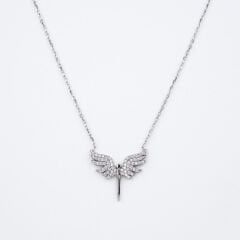 Huzur Meleği Kolye Beyaz