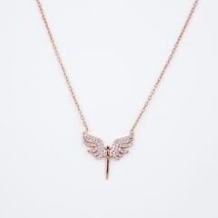 Huzur Meleği Kolye Rose