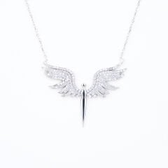 Huzur Meleği Kolye Beyaz