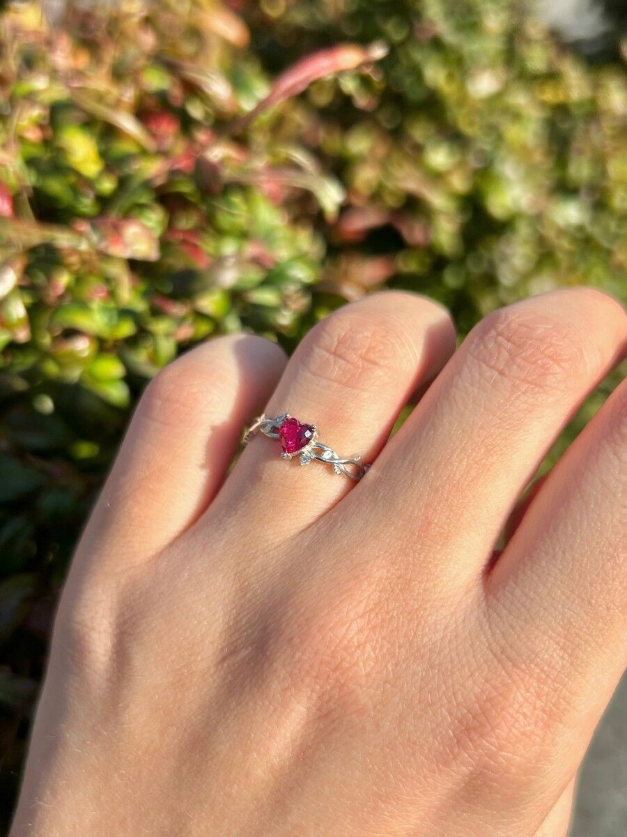 Kalp Gümüş Yüzük Yeni Sezon