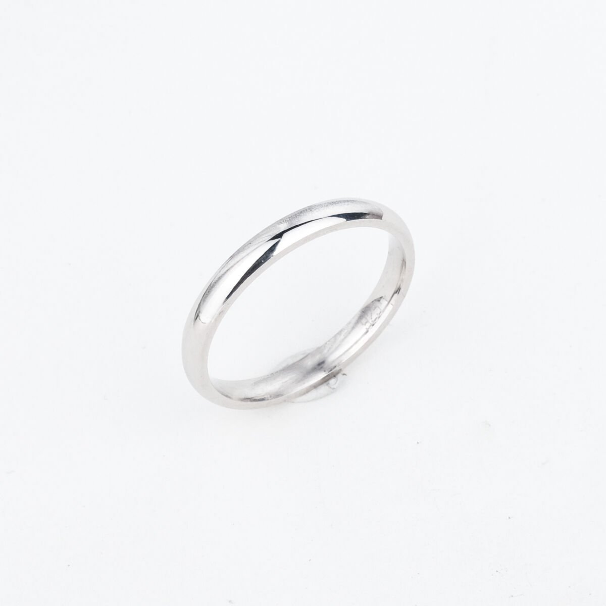 Klasik Gümüş Alyans Unisex 3 Milim