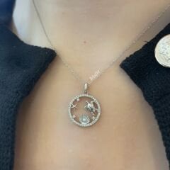 Okyanus Gümüş Kolye