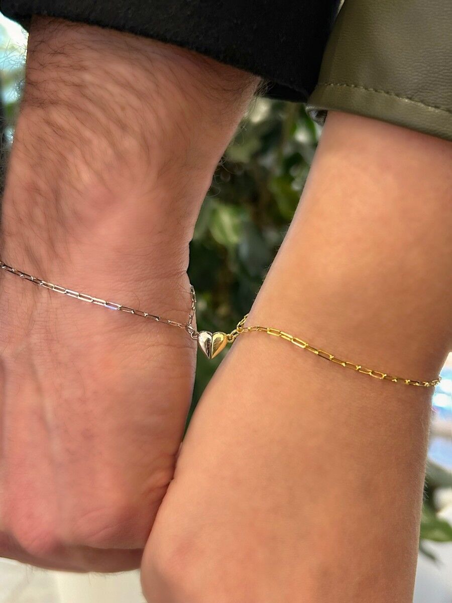 Kalpli Çift Bilekliği