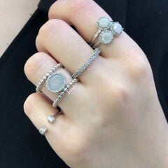 Tamtur Üç Sıra Yüzük