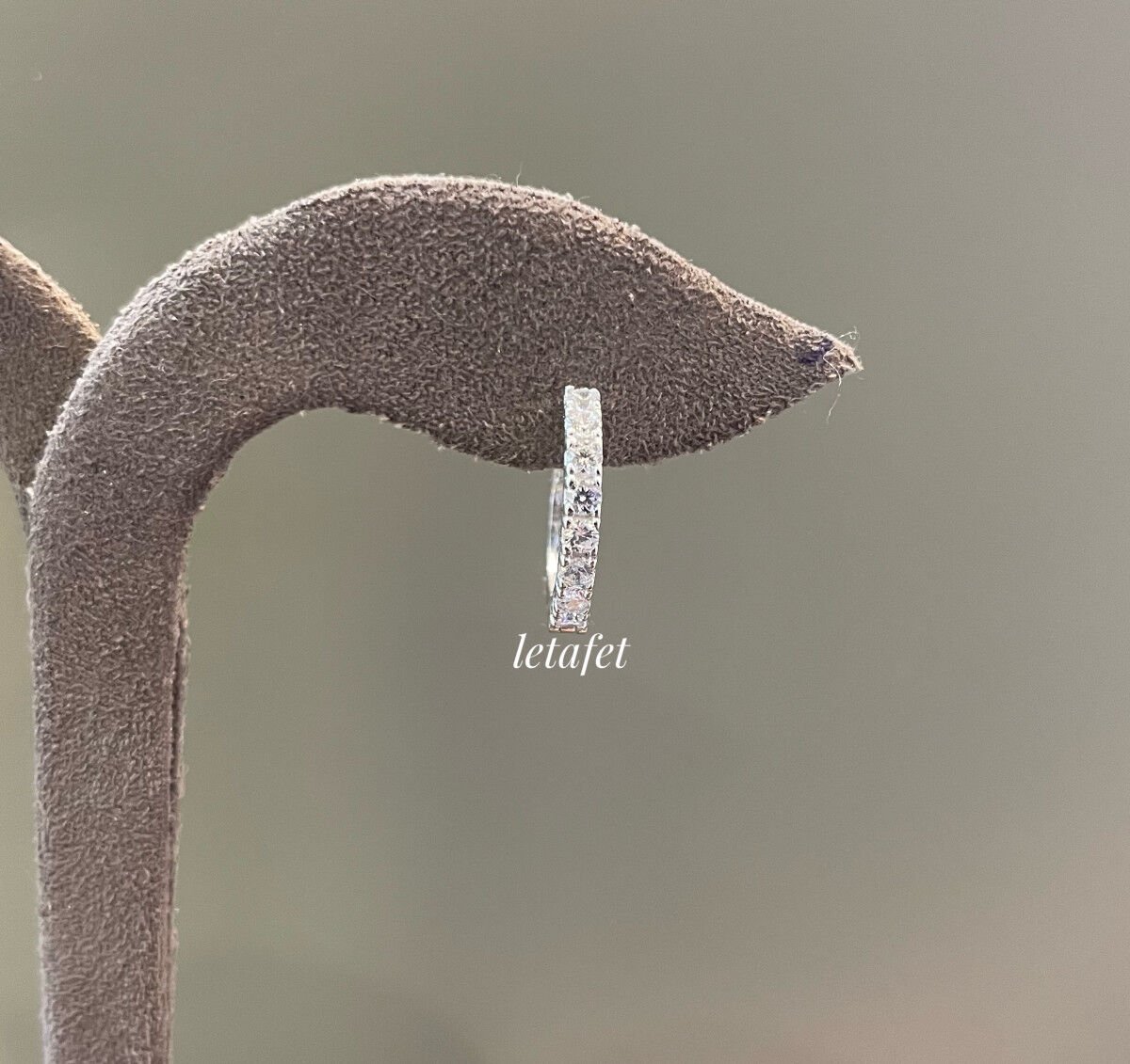 Tamtur Halka Gümüş Küpe