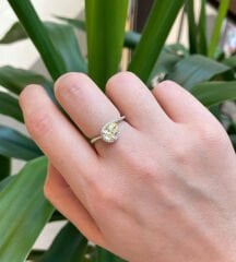 Damla Kesim Gümüş Yüzük