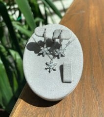 Çiçek Gümüş Set