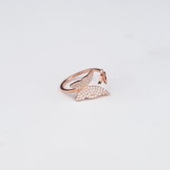 Kelebek Gümüş Yüzük