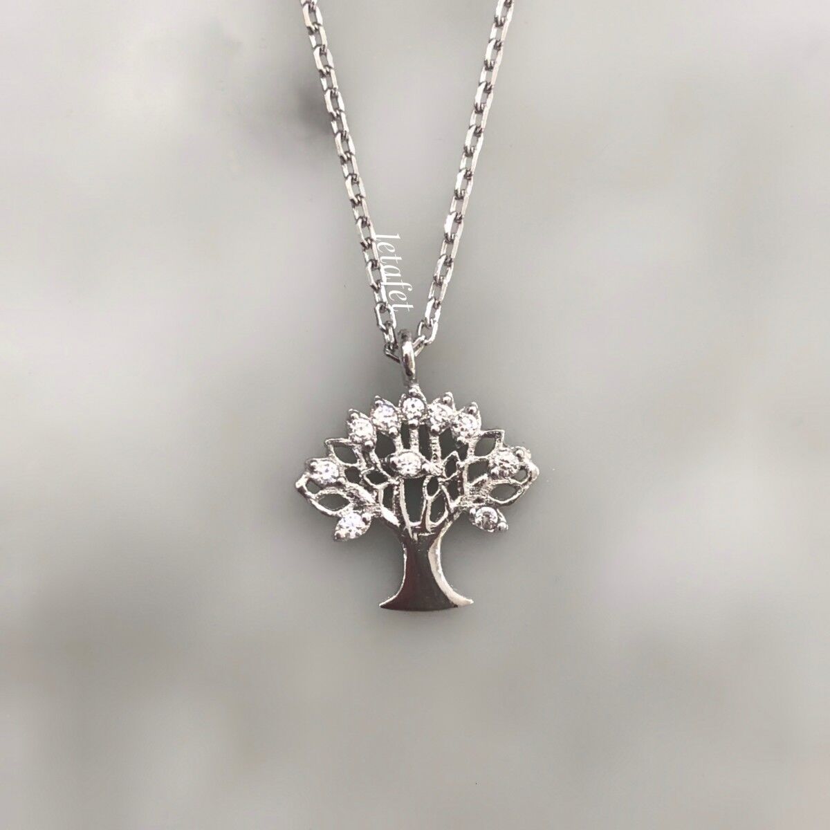 Minimal Hayat Ağaç Kolye