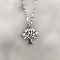 Minimal Hayat Ağaç Kolye