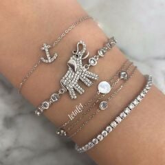 Minimal Çapa Bileklik