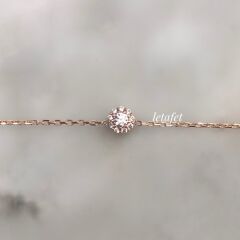 Minimal Beyaz Tektaş Bileklik