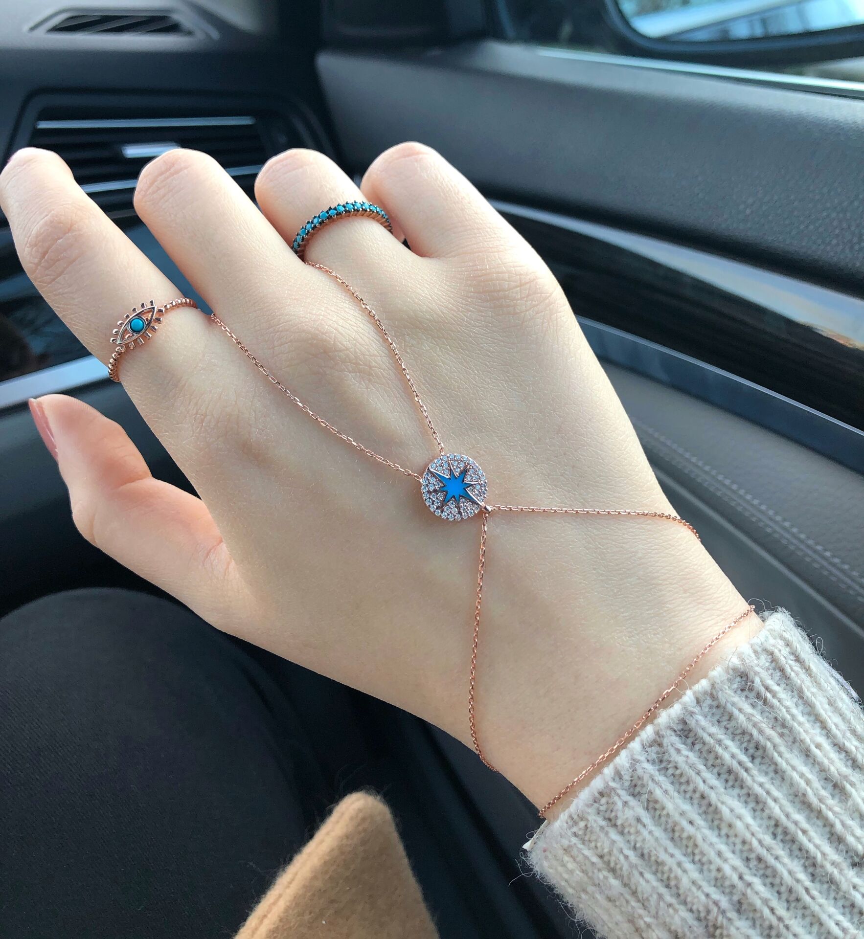 Mineli Kuzey Yıldızı Gümüş Şahmeran