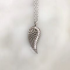 Minimal Melek Kanadı Kolye