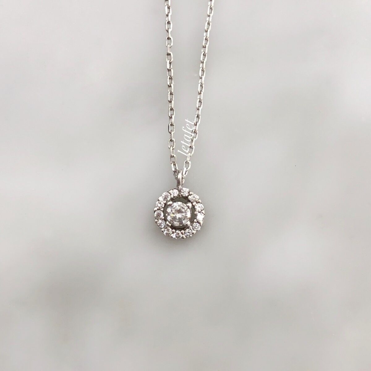 Minimal Tektaş Kolye