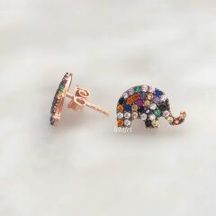 Mix Minimal Fil Küpe