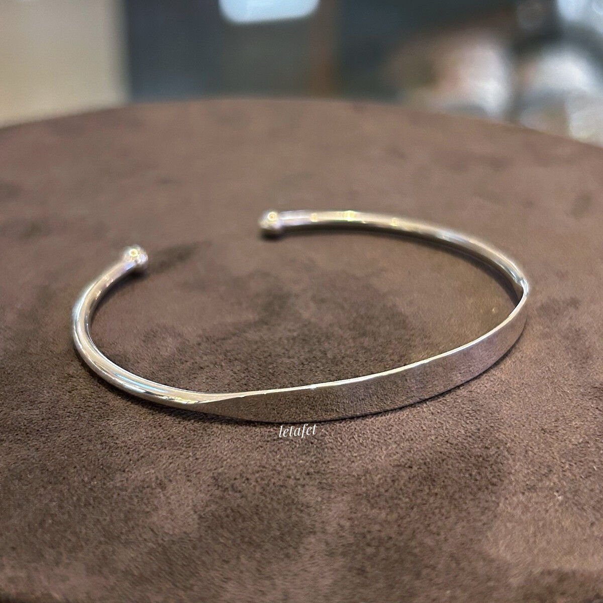 Plaka Gümüş Kelepçe