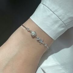 Okyanus Gümüş Bileklik