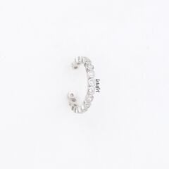 Sıvama Kıkırdak Küpe Beyaz