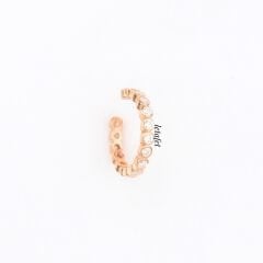 Sıvama Kıkırdak Küpe Beyaz