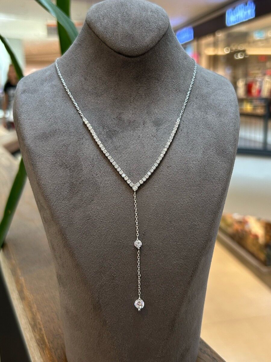 Su Yolu V Gümüş Kolye