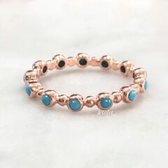 Tamtur Toplu Turkuaz Yüzük