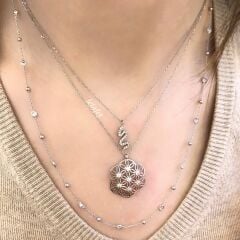 Yılan Minimal Kolye