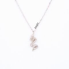 Yılan Minimal Kolye