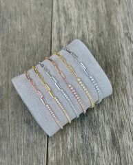 Zincirli Su Yolu Gümüş Bileklik