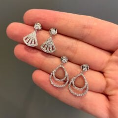 Damla Gümüş Küpe